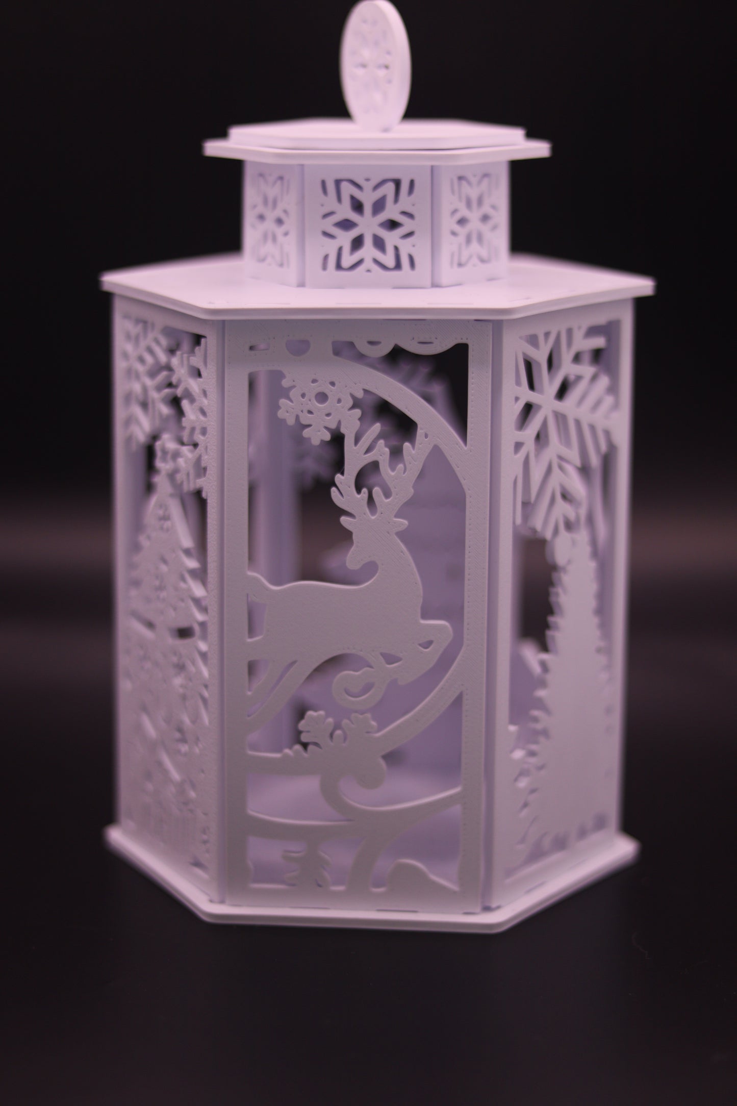 Weihnachtslaterne „Winterwald“